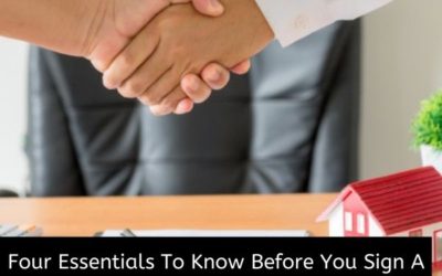 Four Essentials to know before you sign a Rent Agreement