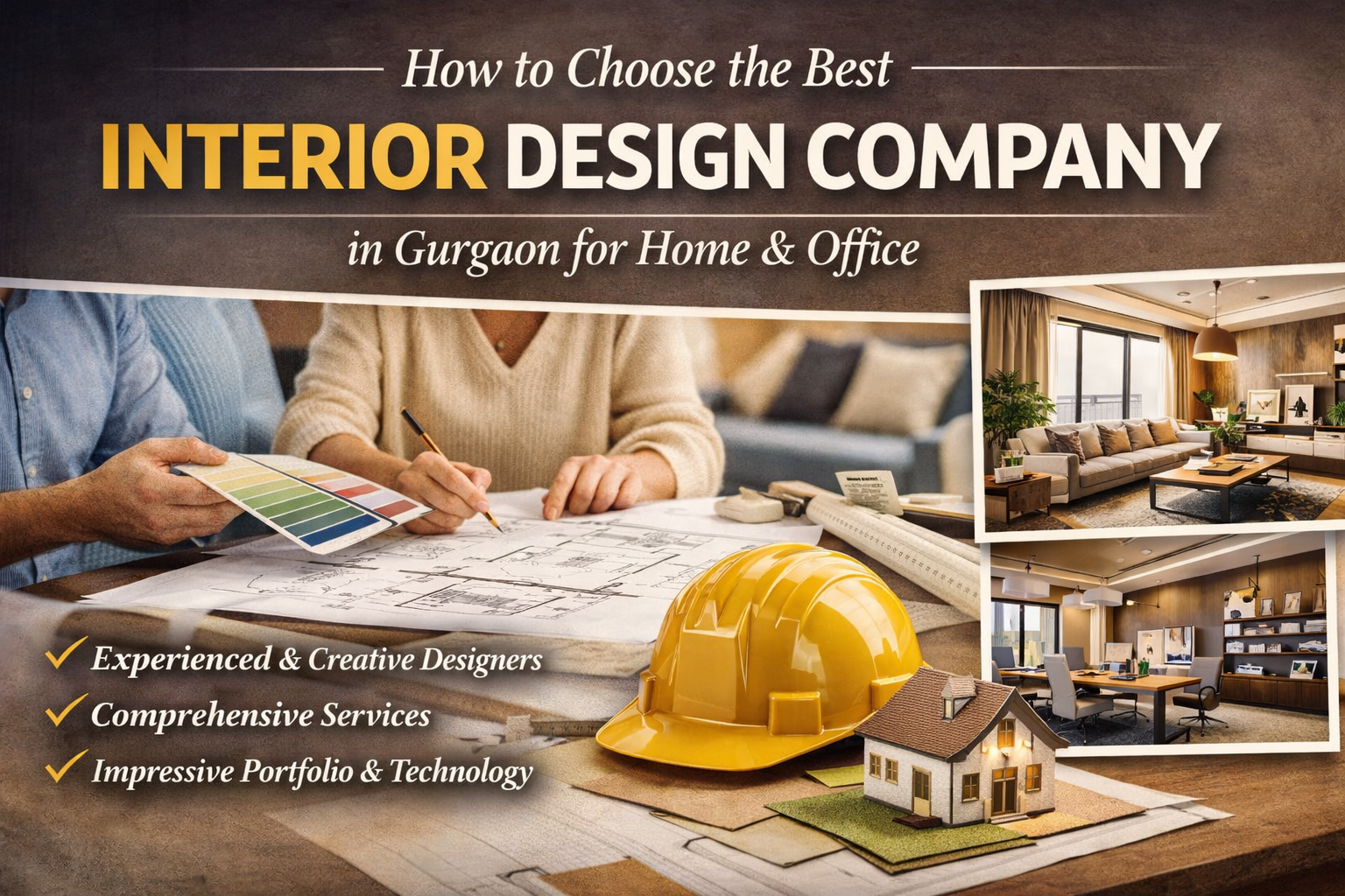 How to Choose the Best Interior Design Company in Gurgaon for Home & Office