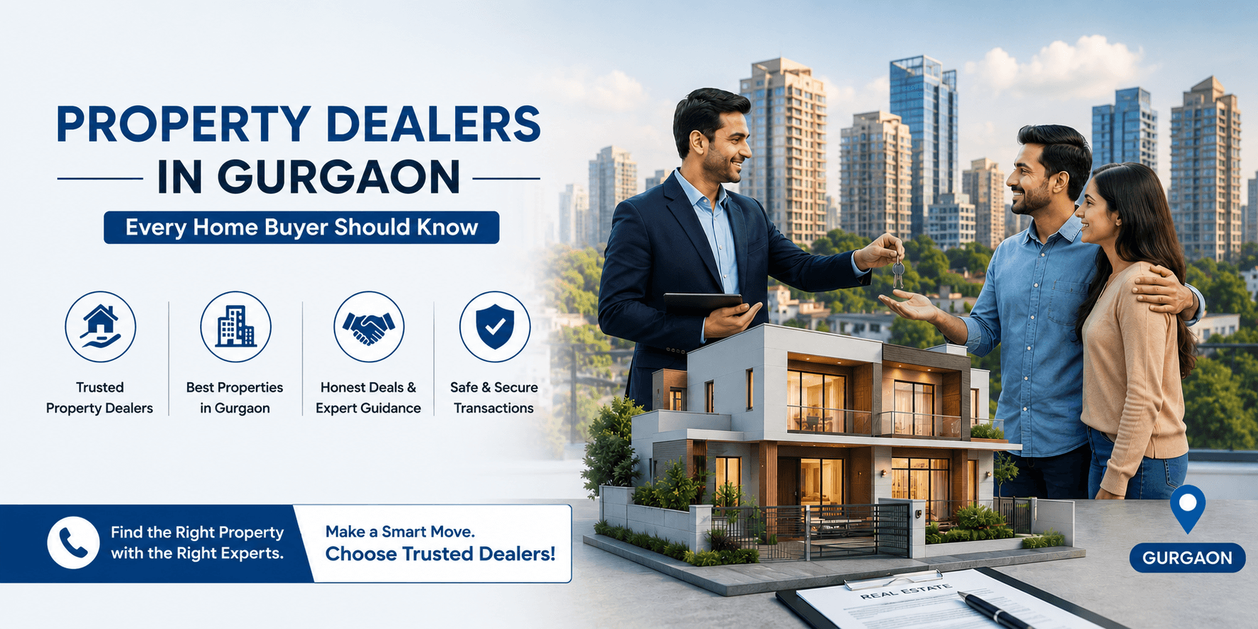 Property Dealers in Gurgaon: What Every Home Buyer Should Know
