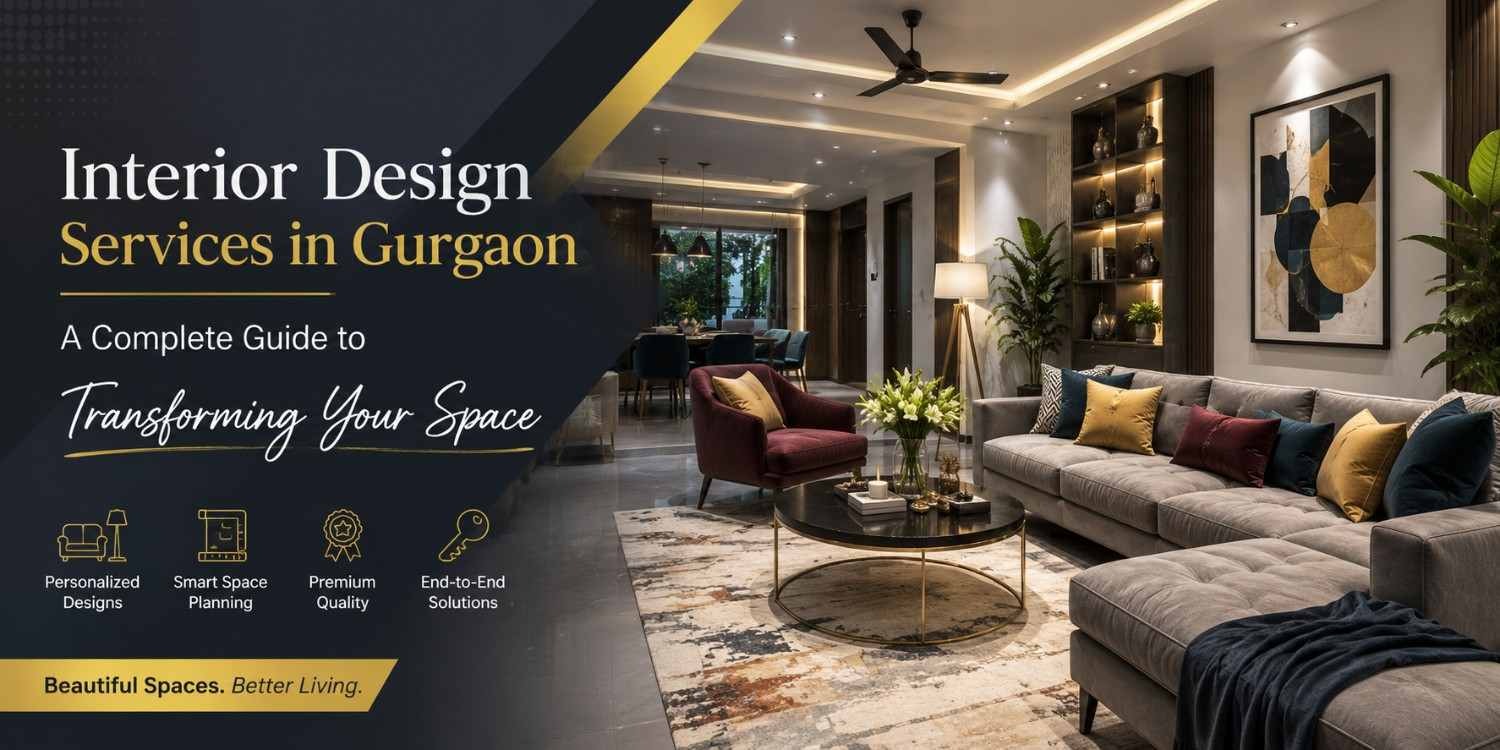 Interior Design Services in Gurgaon: A Complete Guide to Transforming Your Space