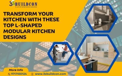  Transform Your Kitchen with these Top L-Shaped Modular Kitchen Designs